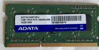 Memorie laptop ADATA de 1Gb PC3-10600S-999