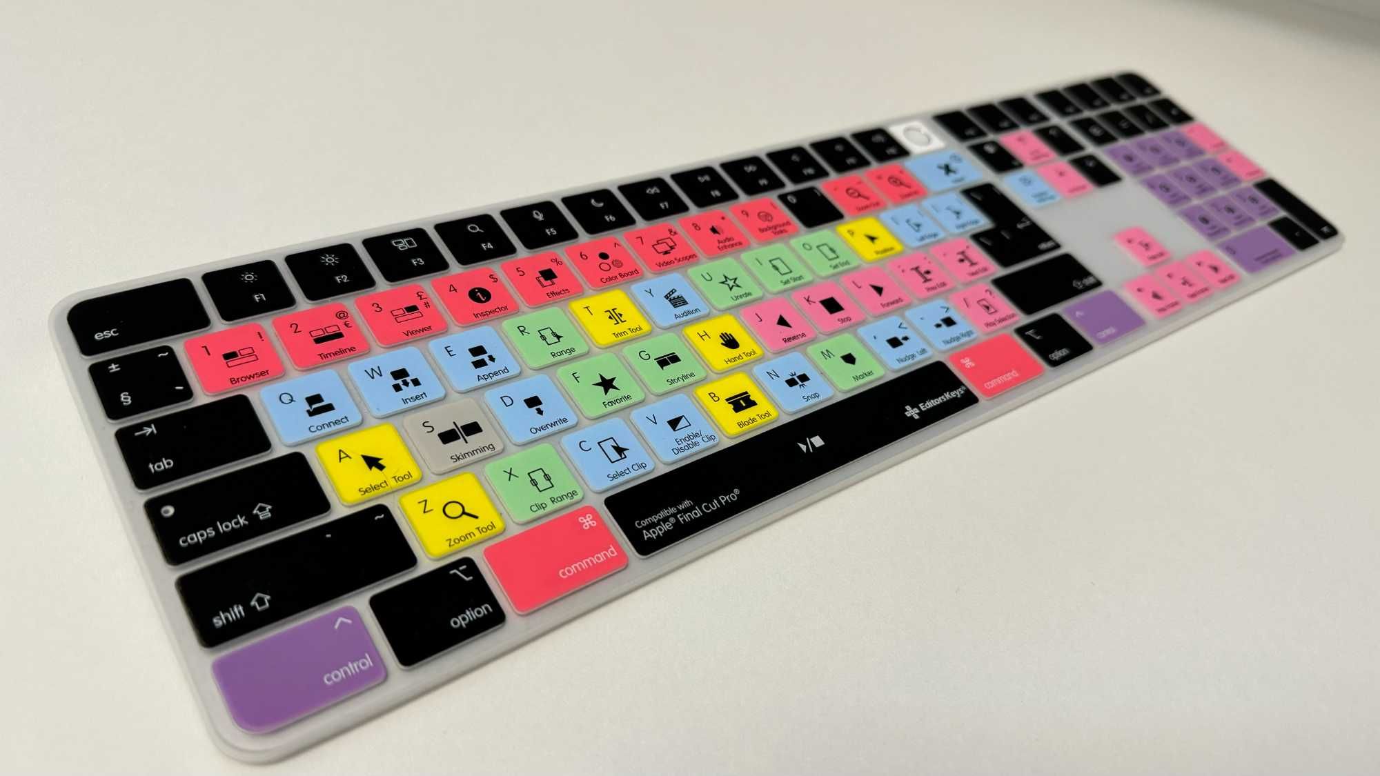 Cover Keyboard - pentru Final Cut Pro  [MacBook si iMac]