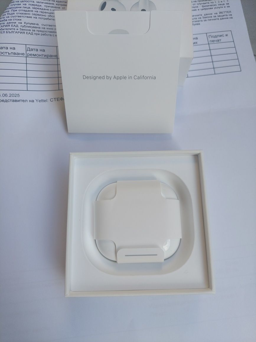 Слушалки AirPods 4