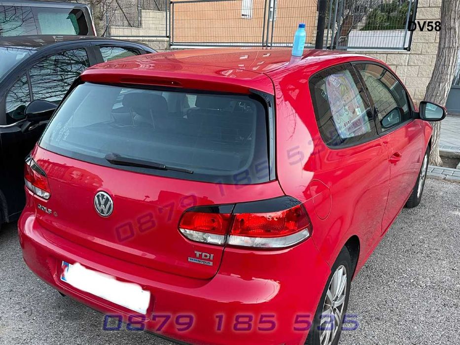 Тунинг горни задни вежди фарове VW Golf 6 голф лайсни стопове