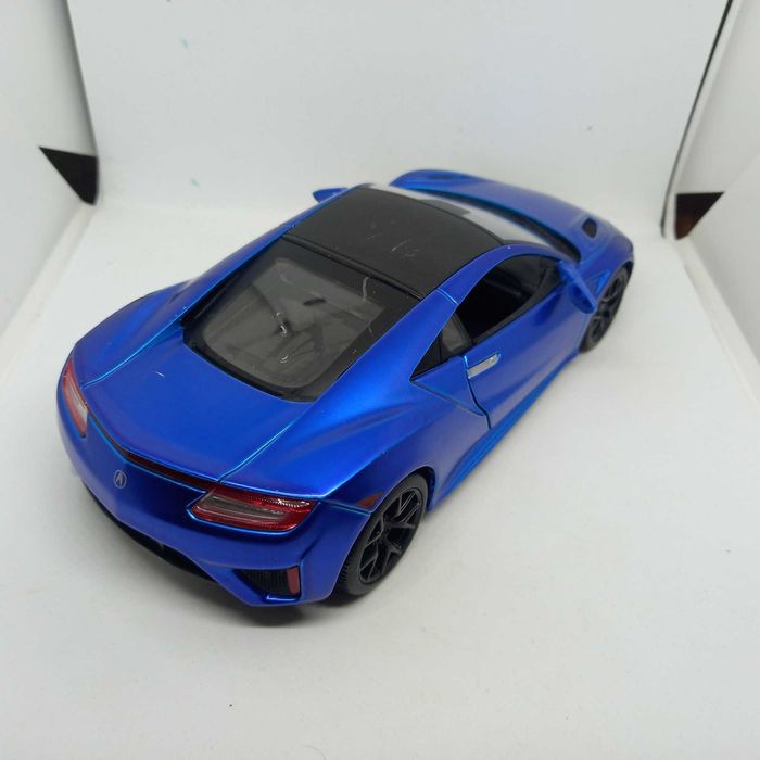 macheta Acura NSX, albastru, Maisto 1/24, stare bună de păstrare