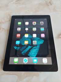 Vând tabletă iPad 2 original Apple, fără iC loud, sticla spartă //poze
