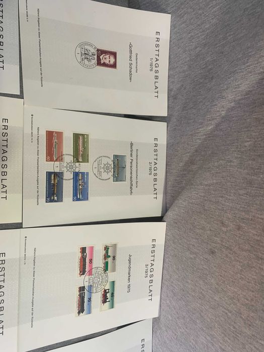 пощенски марки Германия Първи лист 1975г