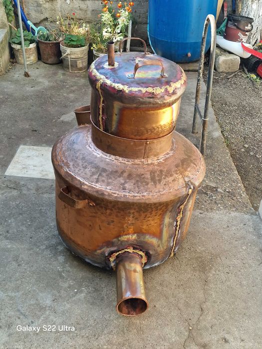 Cazan de facut tuica din cupru cazane de tuica
