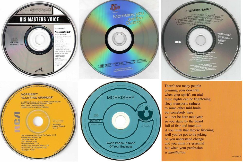 Morrissey - The Smiths - Colectie CD DVD