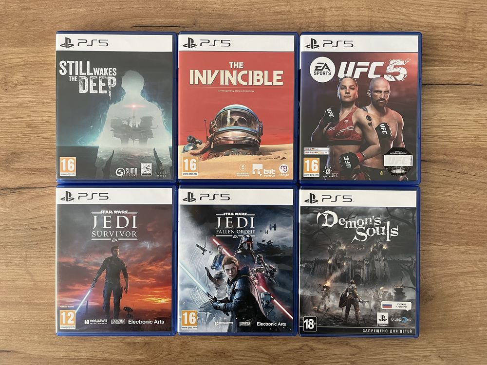 Продам игры от PlayStation 4/5