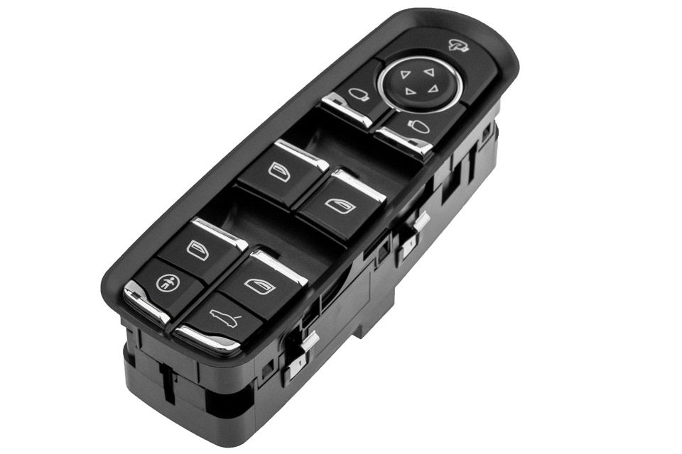 Бутон ключ за стъкла, Porsche, Cayenne, Macan, Panamera, С прибиране