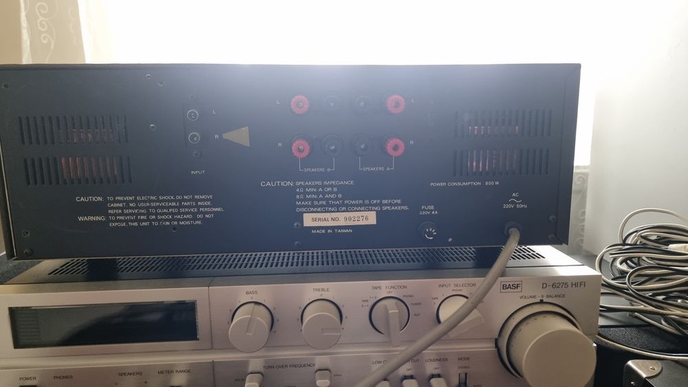 Amplificator statie Vintage wangine wpa  120