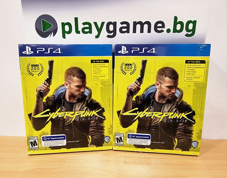 Чисто нова игра CYBERPUNK 2077 за PS4