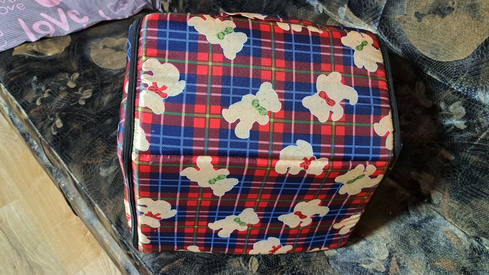 Căsuța animale textilă