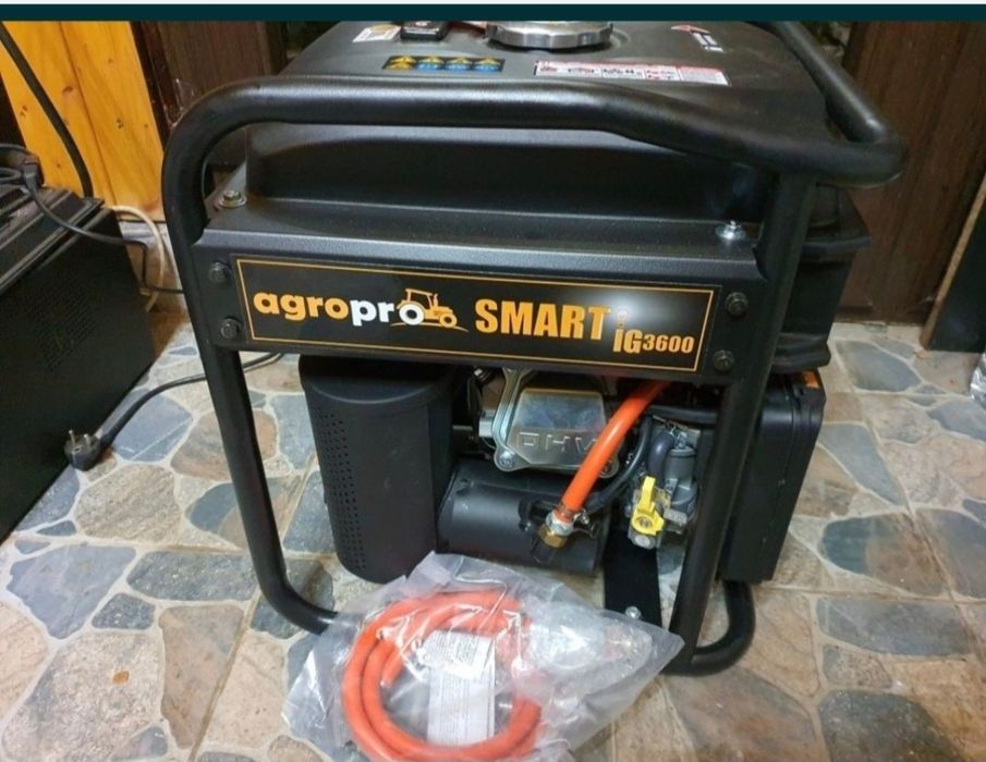 Generator inverter hibrid IG3600, 3,6 kw, benzina si instalație GPL