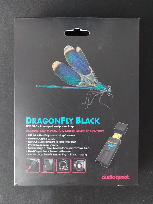 Amplificator casti DAC AudioQuest DragonFly Black v1.5