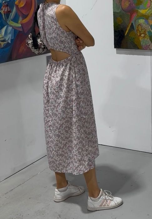 Летнее платье миди