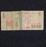 Vând Bancnota 5 000