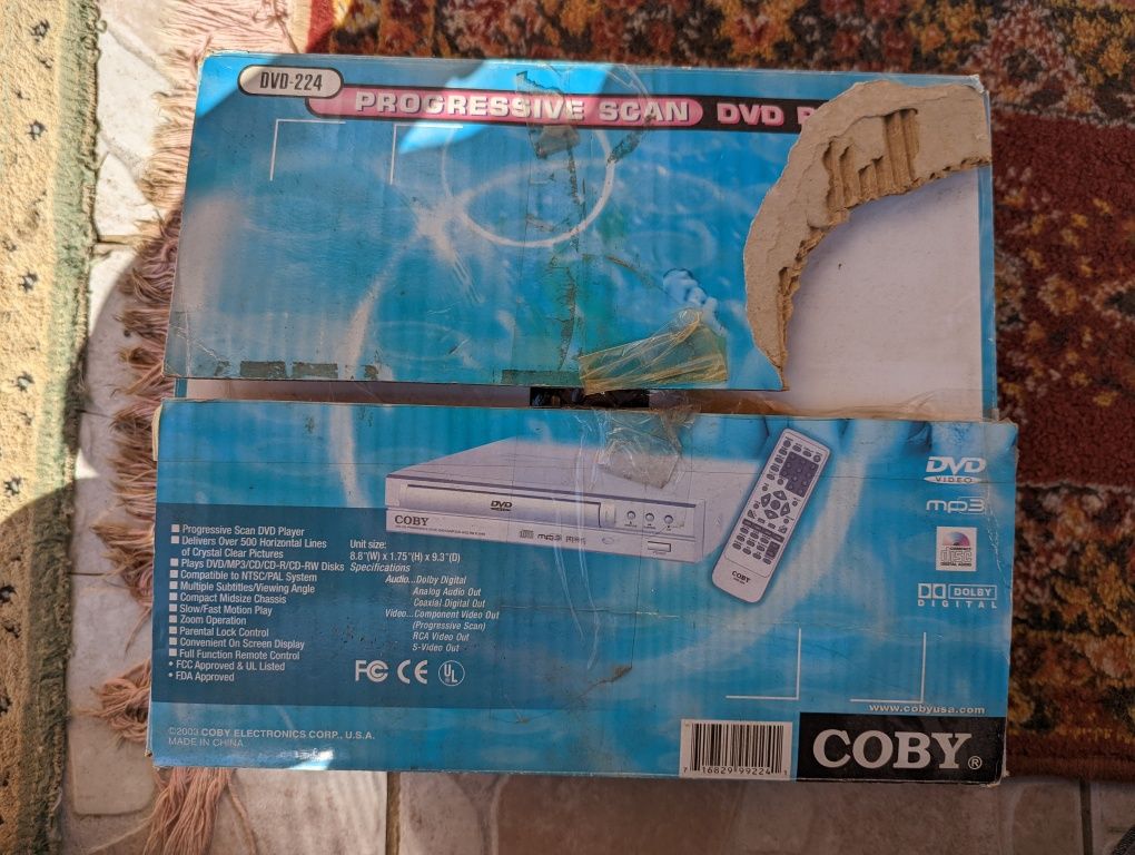 Coby DVD-224 Compact DVD Player