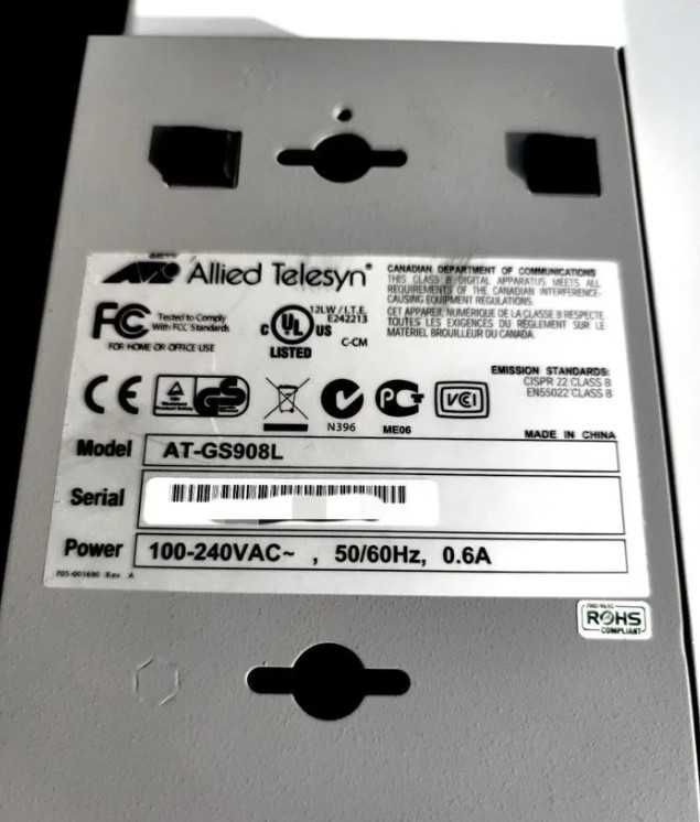 Сетевой коммутатор Allied Telesyn AT-GS908L