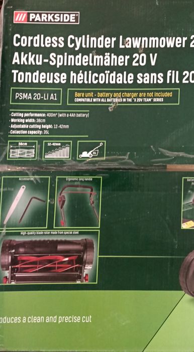 Masina de tuns gazonul iarba Parkside noi