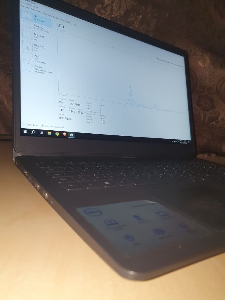 Laptop Dell Inspiron 15 3000 – Ryzen 5, 16GB RAM, 2 SSD-uri