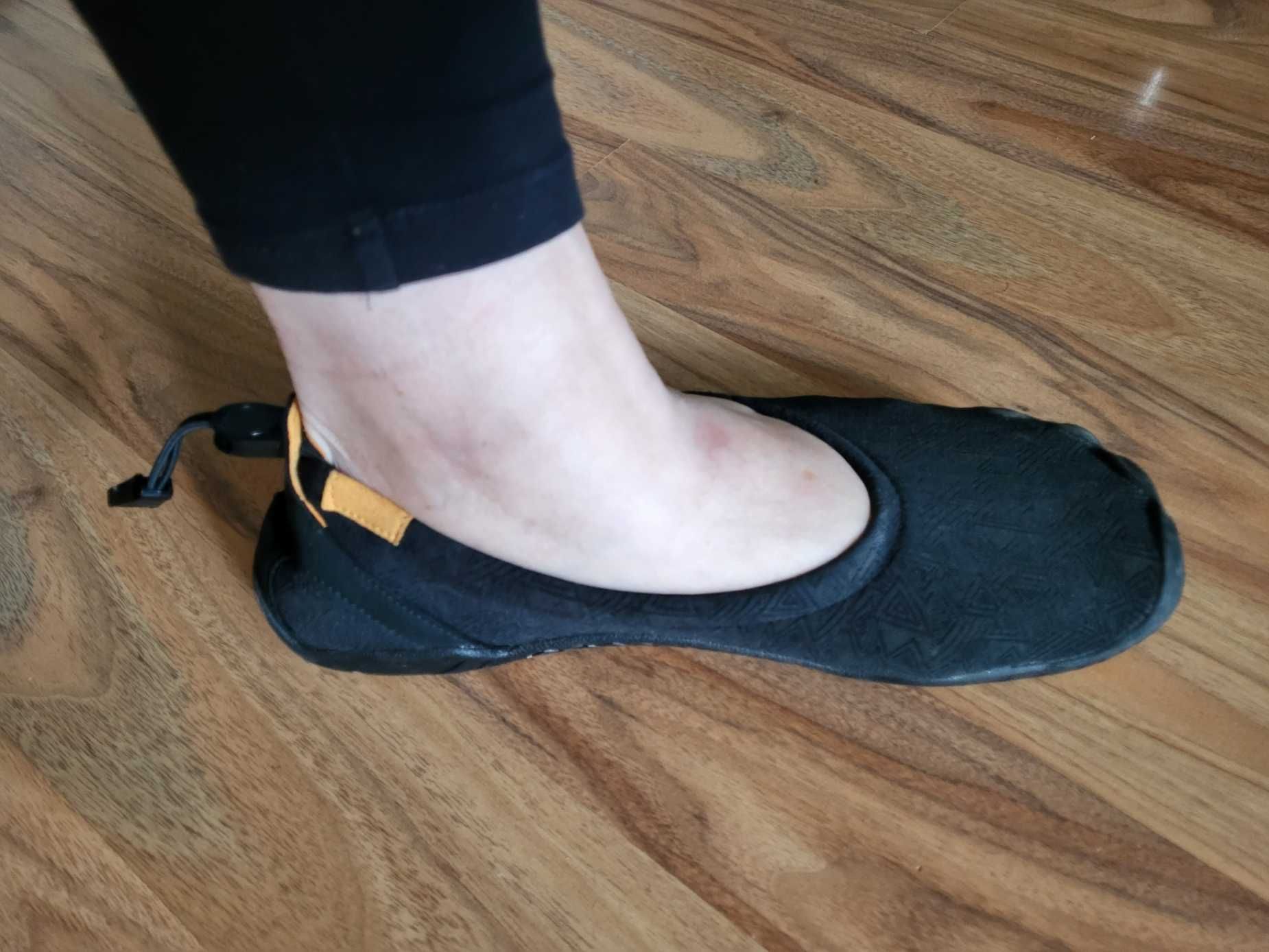 Черни балерини (тип боси обувки), номер 44,5