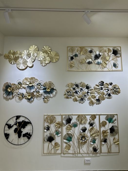 Качественные, современные и роскошные металлические декоры.