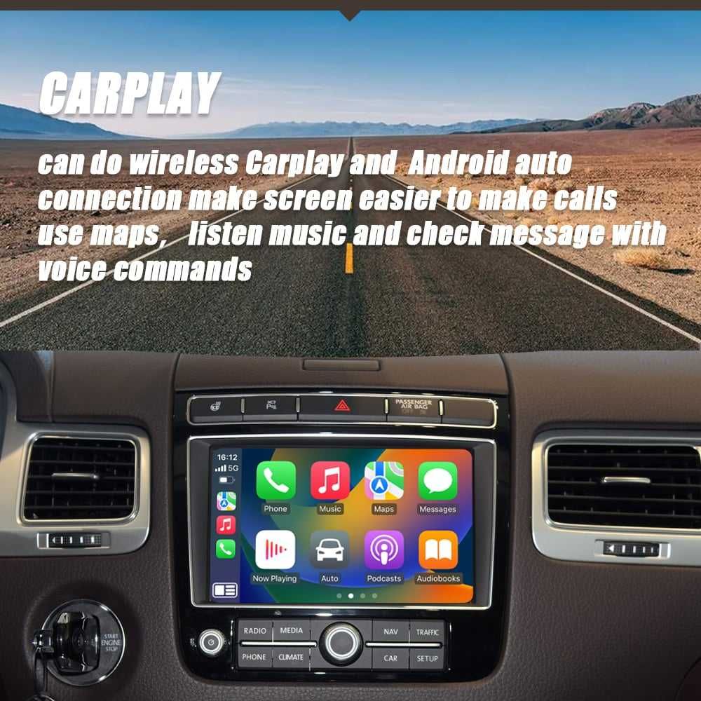 CarPlay / Android Auto модул за Volkswagen Touareg (2011–2018)