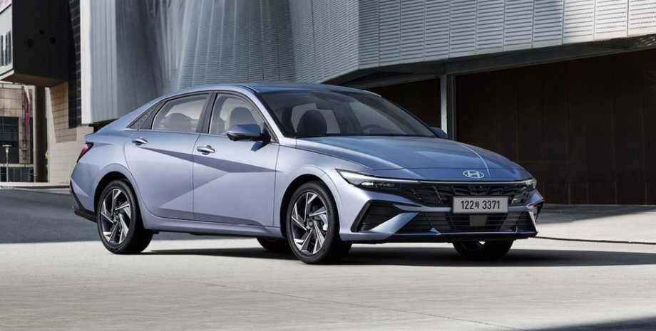 Фара, капот, бампер оригинал Хендай Элантра 2023-/Hyundai Elantra 2024