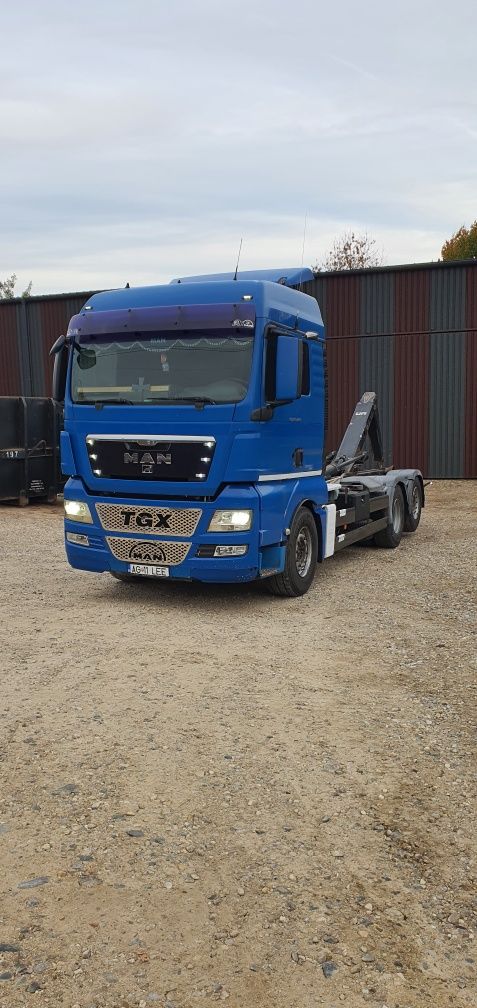 Vand Man TGX euro 5 euro 6 Abrollkipper