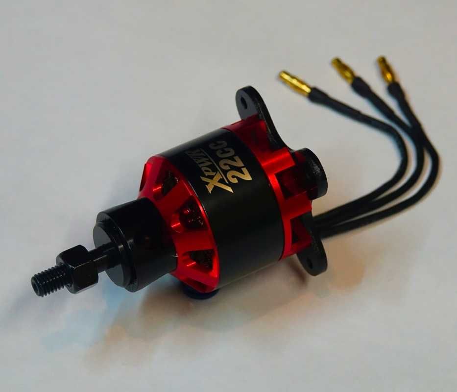 Motor Xpwr 22cc +Esc Hobbywing 120A bonus card.