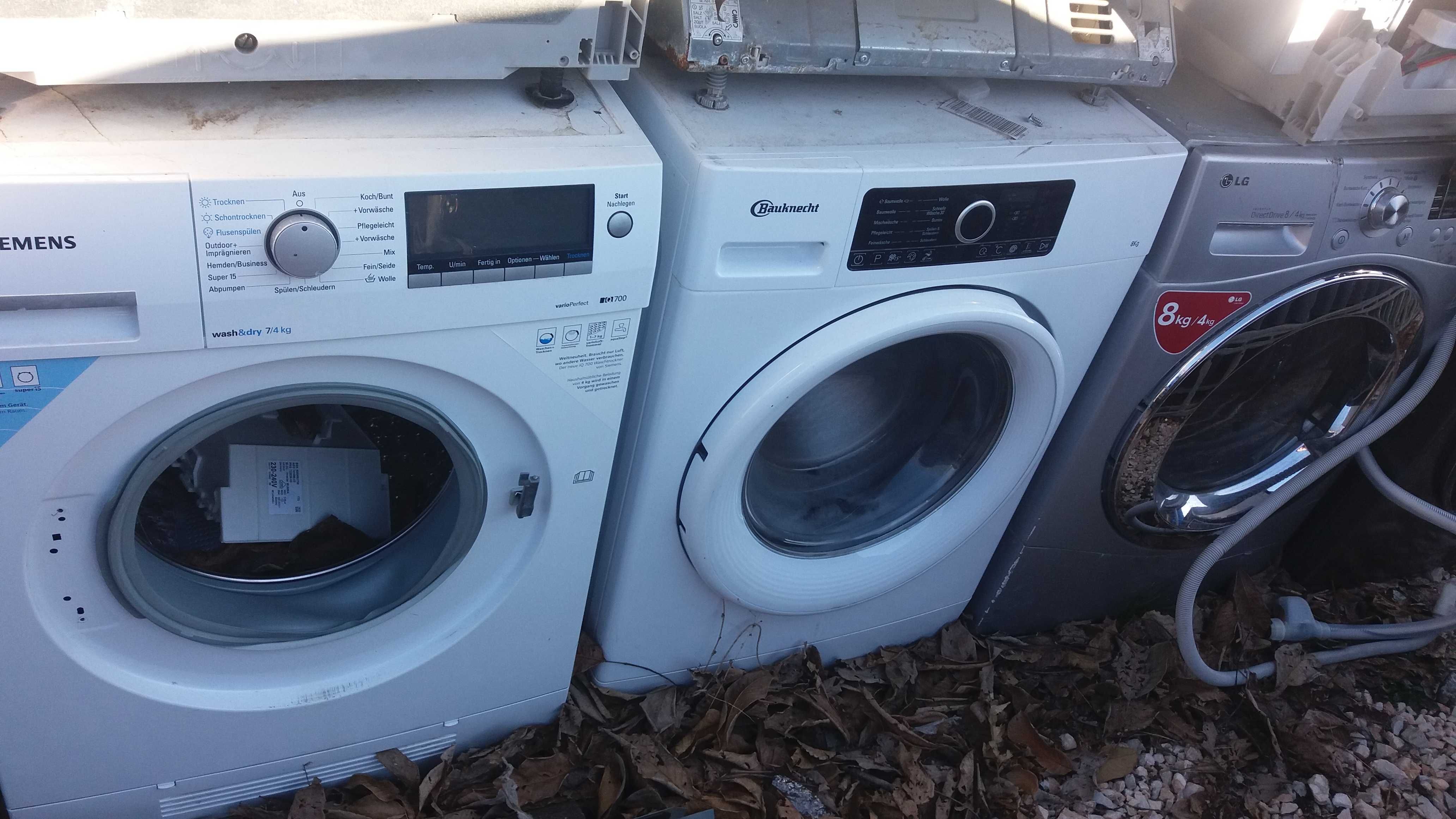 перални машини на части ремонт и продажби
