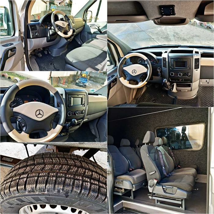 Mercedes Sprinter / 8+1 locuri / 2016 /GRI  Incalzire Auxiliara 160 Cp