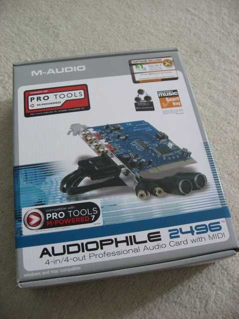 Placa de sunet M-AUDIO Audiophile 2496