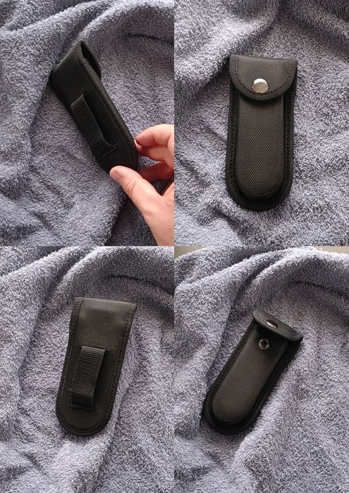 Husă multifuncțională pentru lanternă, cuțit pliabil sau clești.