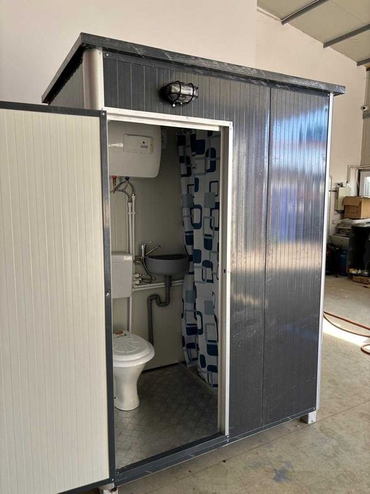 Toaletă Ecologică Racordabilă Helsinki Double PLUS-DUȘ + WC, Apă Caldă