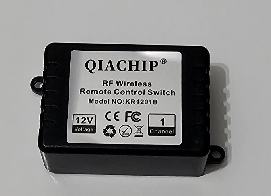 QIACHIP DC 12V 1CH 433Mhz RF releu fără fir Telecomandă Lumină comutat