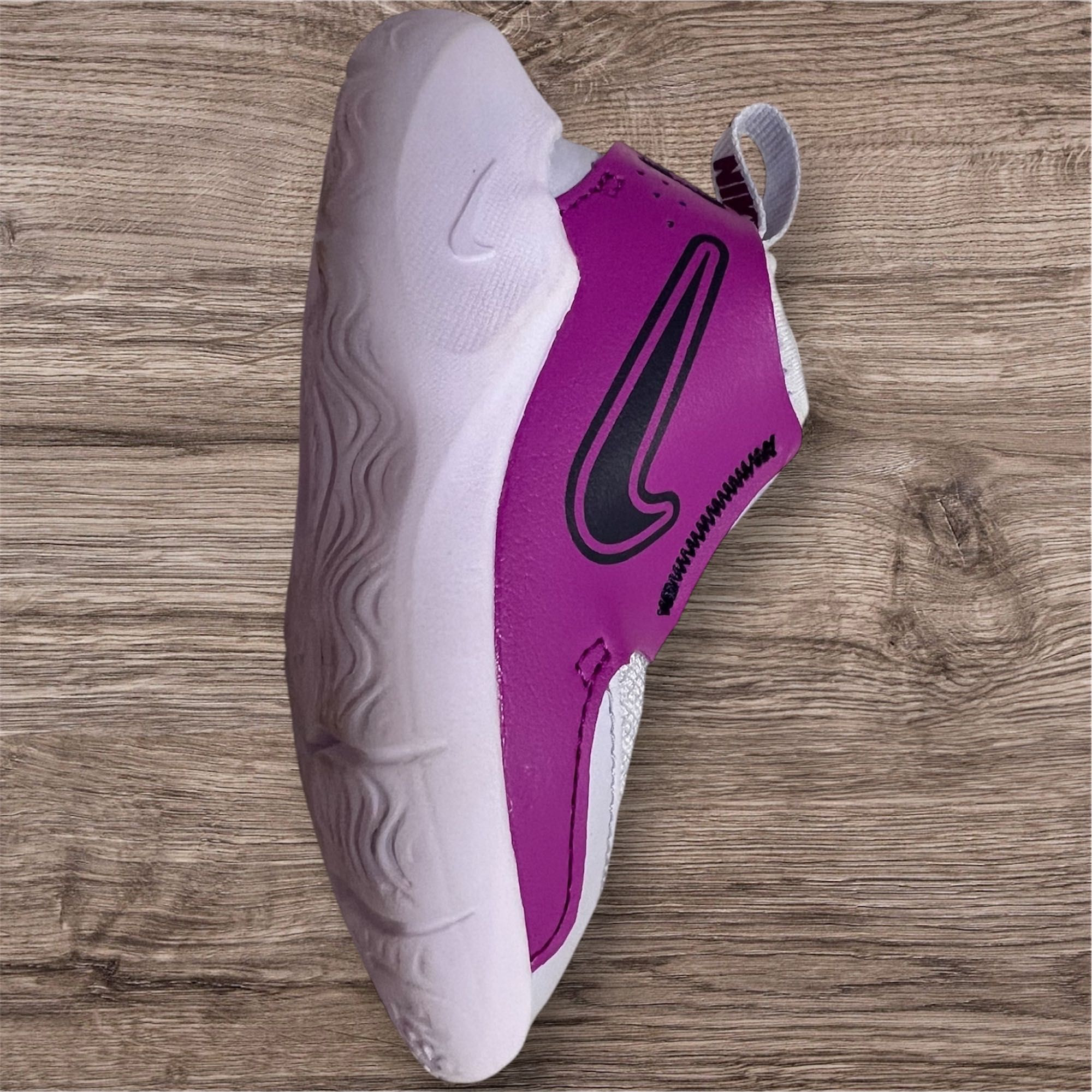 Детски маратонки Nike Flex Runner 3 сив/лилав