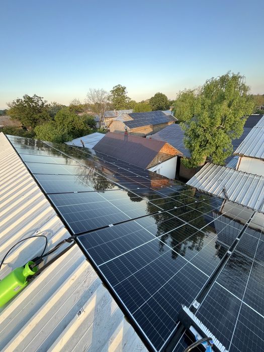 Spalare curatare panouri fotovoltaice Braila Galati  Tecuci  Matca