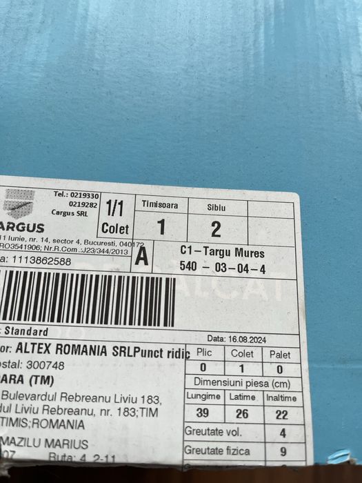 Statie de calcat cu abur Myria inca in garantie