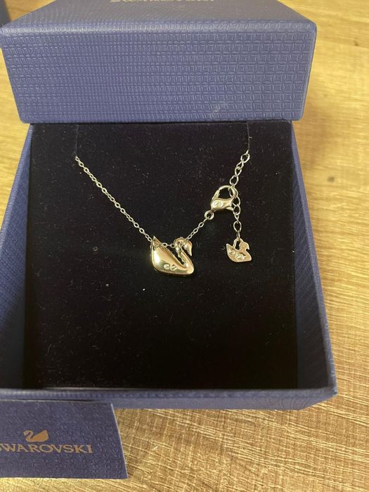 Lantisor Swarovski Lebada