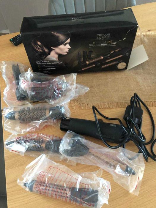 Trevor sorbie ionic shine box 1000w Маши за коса 7в1 комплект