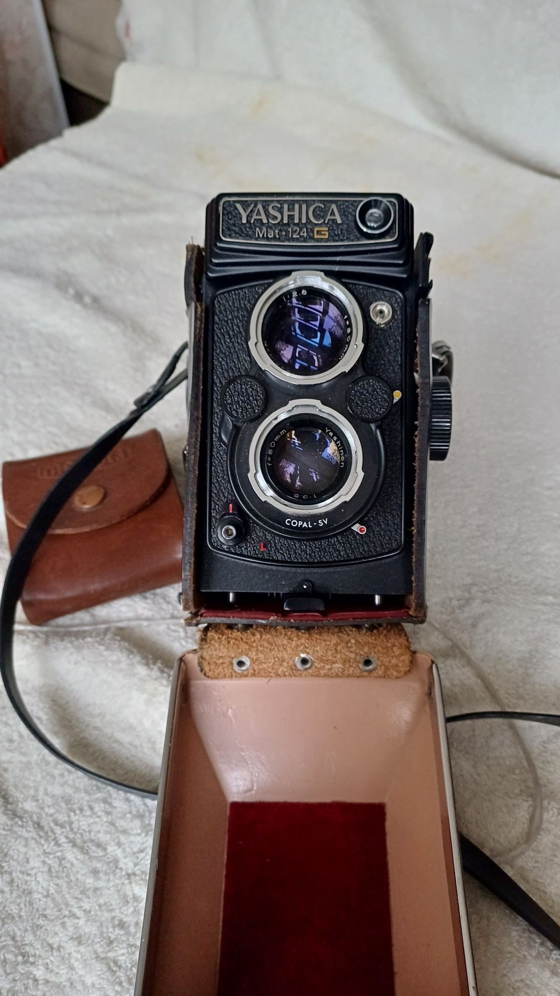 Yashica кадр 6x6 с телеконвертором