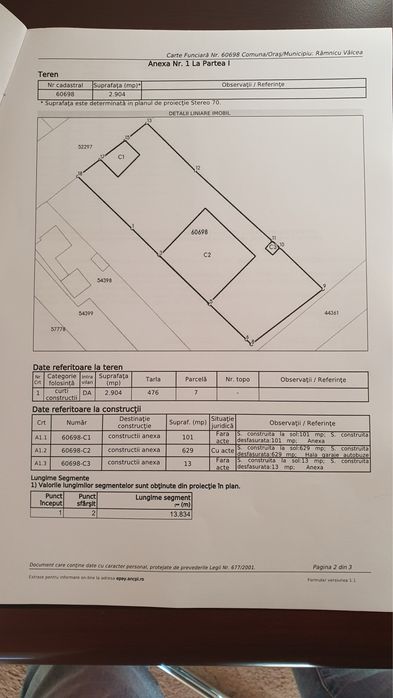 Vanzare/inchiriere hală industrială – 600 mp + platforma 2900mp
