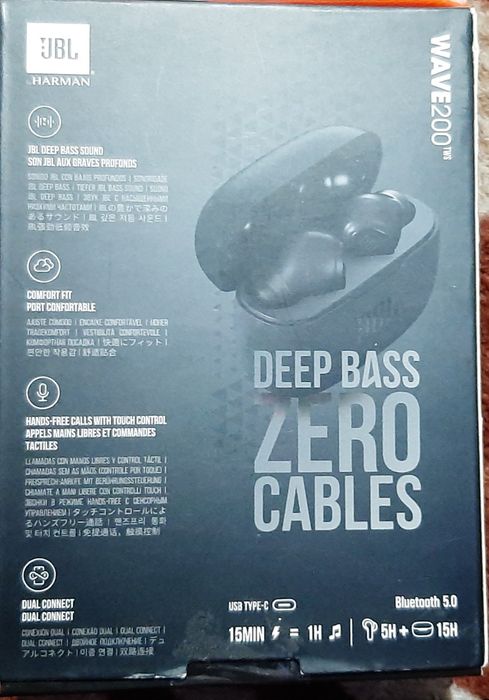 Vând căști jbl wavw 200 originale cu bluetooth wireless în stare bună