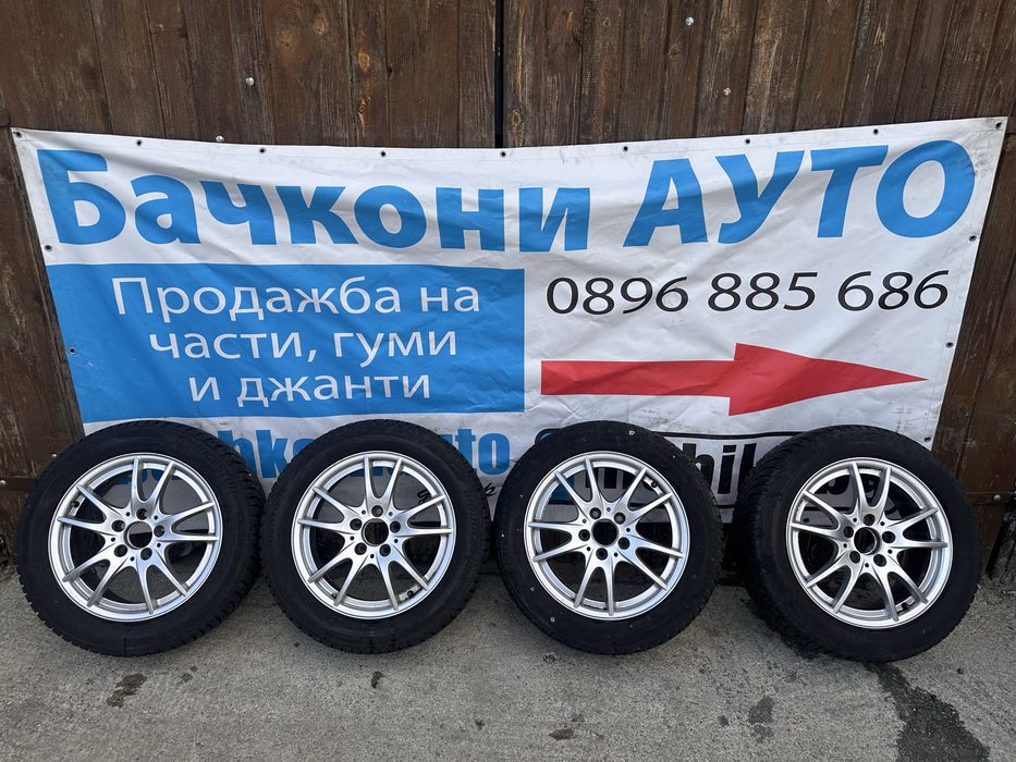 16 5х112 джанти със зимни гуми
