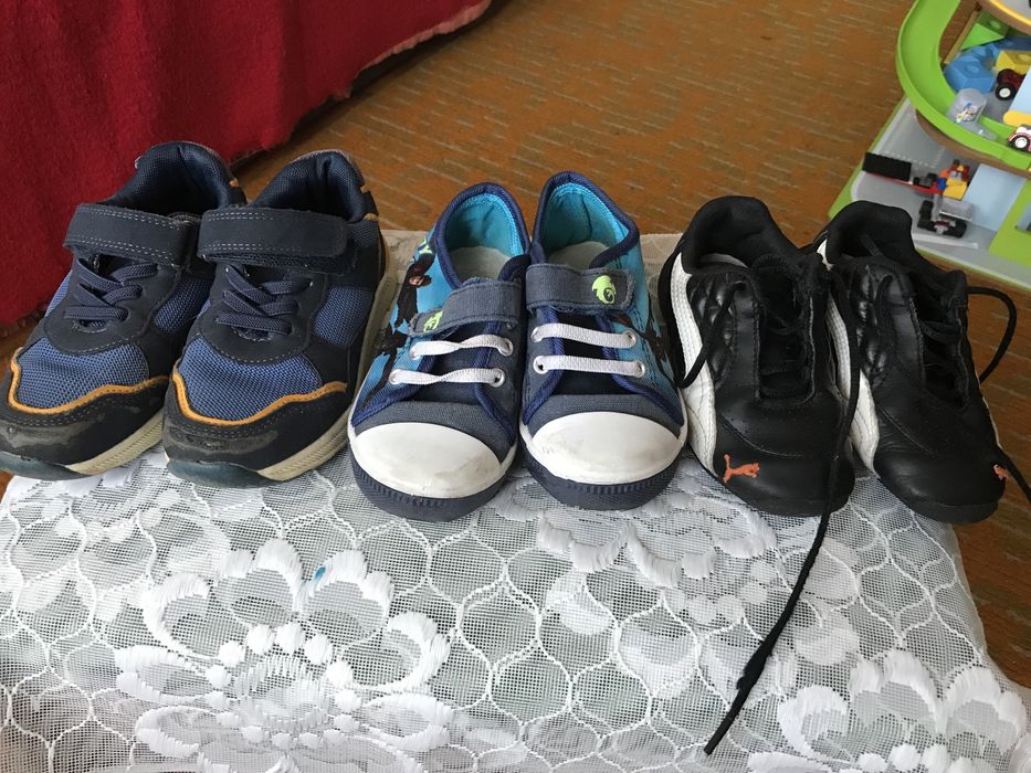 Pantofi copii numarul 27 (3 perechi)