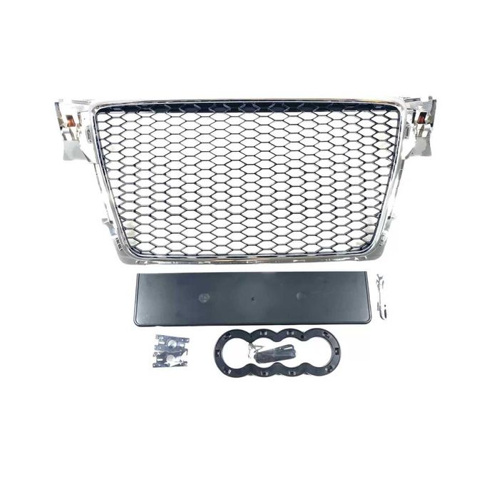 Решетка  за Audi A4 B8 (2008-2011) - RS Look с хром рамка