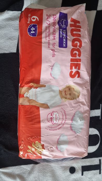Трусики Huggies для девочек