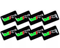 Sticker Logo Emblema Skoda Vrs Silicon