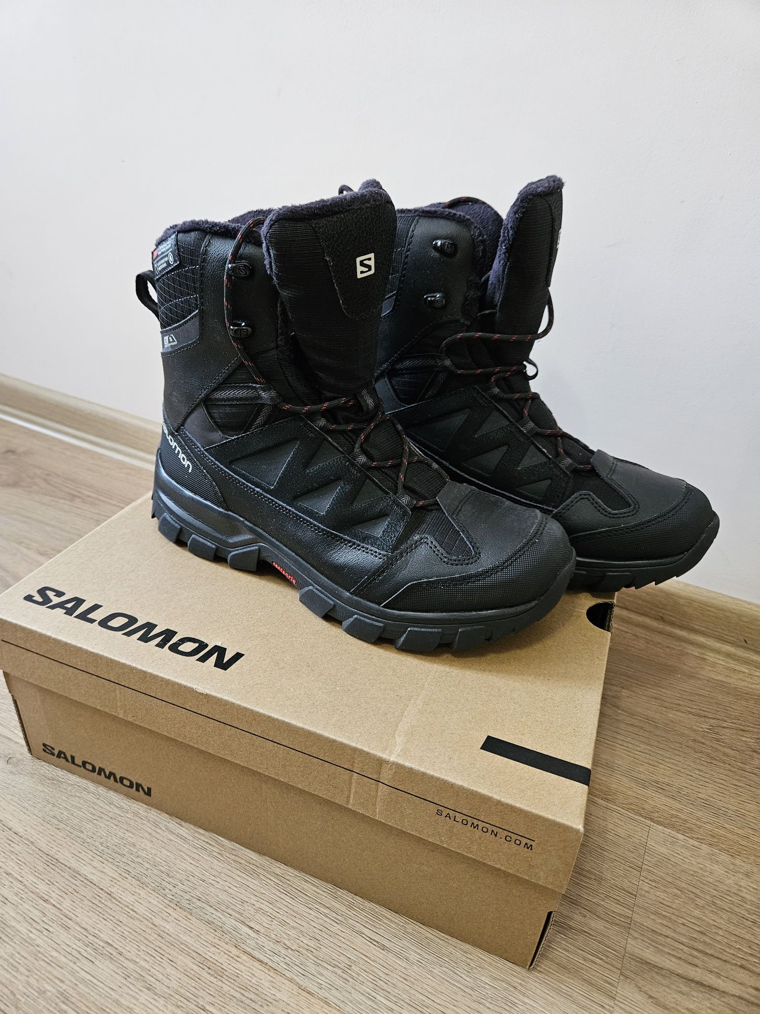 Обувки Salomon Tundra CHALTEN TS CSWP, 42 номер, като нови, черни, то