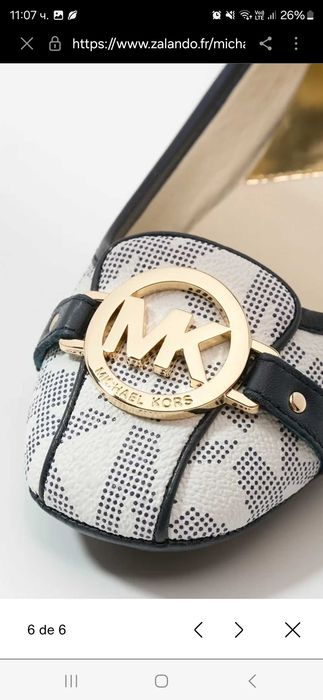 Michael Kors оригинални дамски балерини мокасини