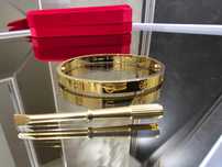 CARTIER Love Gold Гривна с Отверка